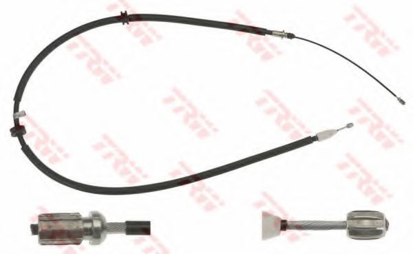 Трос ручного тормоза TRW GCH486