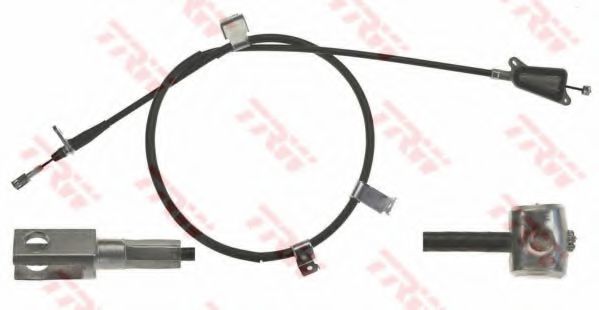 Трос ручного тормоза TRW GCH488