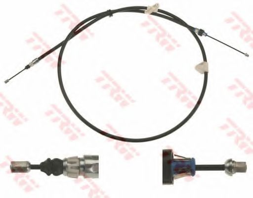 Трос ручного тормоза TRW GCH492