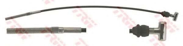 Трос ручного тормоза TRW GCH516
