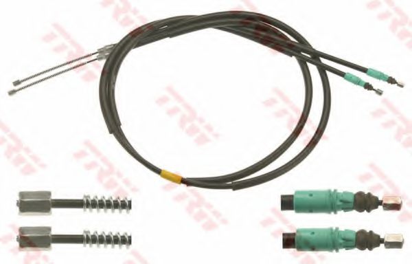 Трос ручного тормоза TRW GCH555