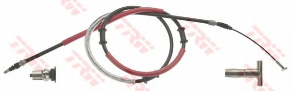 Трос ручного тормоза TRW GCH567
