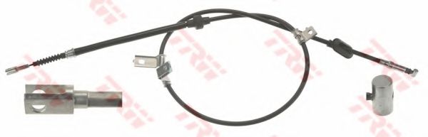 Трос ручного тормоза TRW GCH605