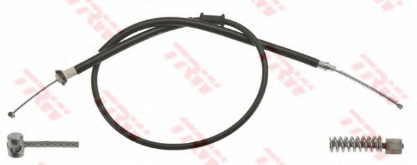 Трос ручного тормоза TRW GCH647