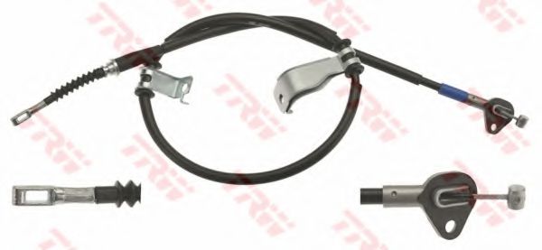 Трос ручного тормоза TRW GCH657