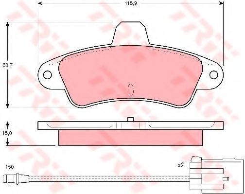 Колодки TRW в Украине ≡ Купить тормозные колодки ТРВ, цена от UKR PARTS