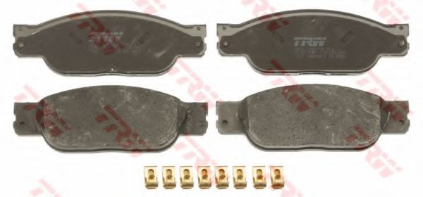 Тормозные колодки TRW GDB1510 Тормозные колодки TRW GDB1510