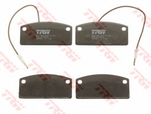 Тормозные колодки TRW GDB1679 Тормозные колодки TRW GDB1679