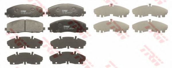 Тормозные колодки TRW GDB1944 Тормозные колодки TRW GDB1944