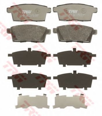 Тормозные колодки TRW GDB3472