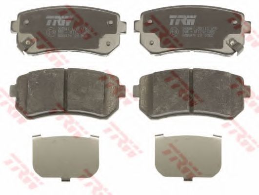 Тормозные колодки TRW GDB3474