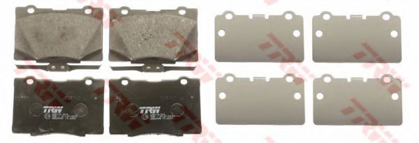 Тормозные колодки TRW GDB3498 Тормозные колодки TRW GDB3498