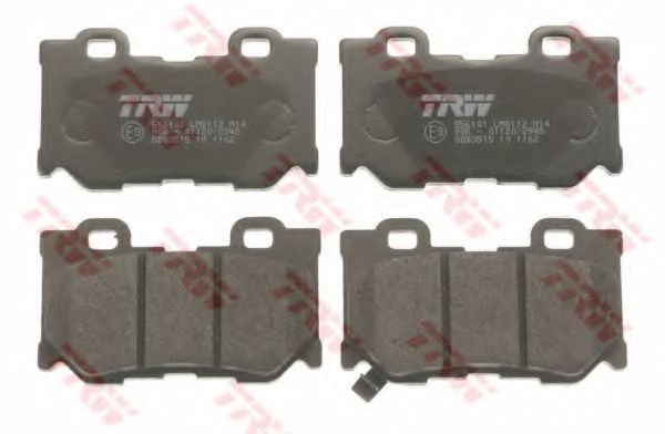 Тормозные колодки TRW GDB3515