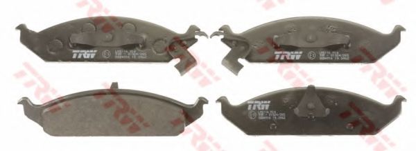 Тормозные колодки TRW GDB4016 Тормозные колодки TRW GDB4016