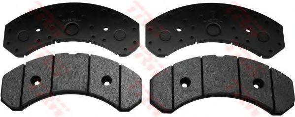 Тормозные колодки trw GDB5078