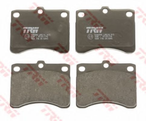 Тормозные колодки TRW GDB736 Тормозные колодки TRW GDB736