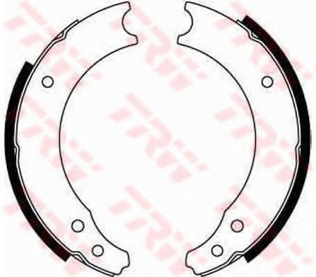 Тормозные колодки барабанные TRW GS8019