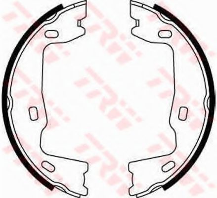 Тормозные колодки барабанные TRW GS8223
