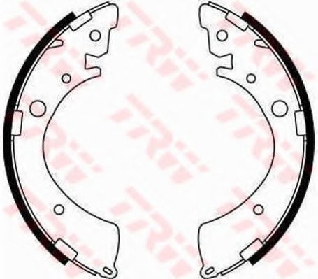 Тормозные колодки барабанные TRW GS8245