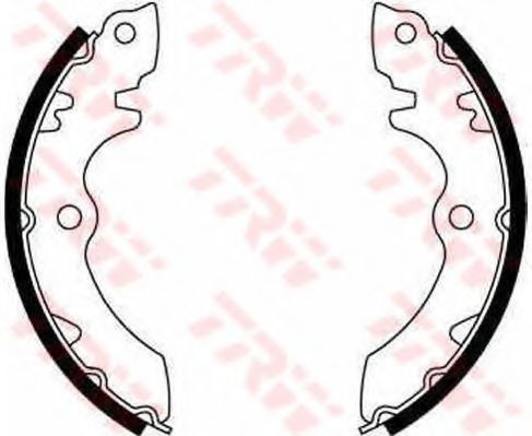Тормозные колодки барабанные TRW GS8247