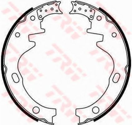 Тормозные колодки барабанные TRW GS8259