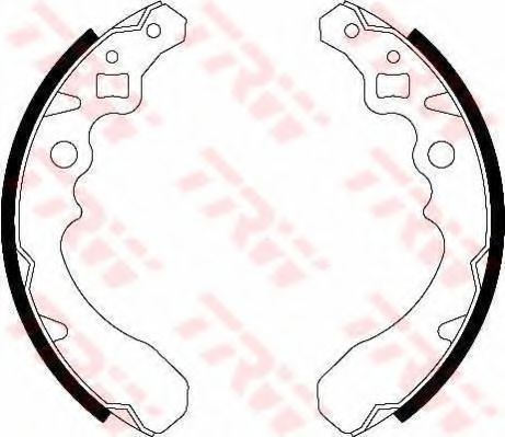 Тормозные колодки барабанные TRW GS8282