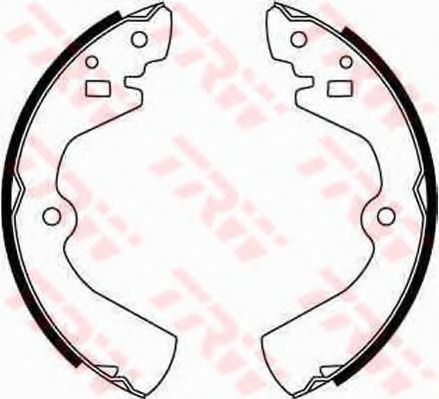 Тормозные колодки барабанные TRW GS8308