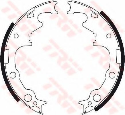Тормозные колодки барабанные TRW GS8413