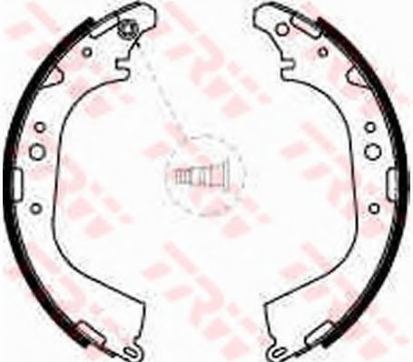 Тормозные колодки барабанные TRW GS8501