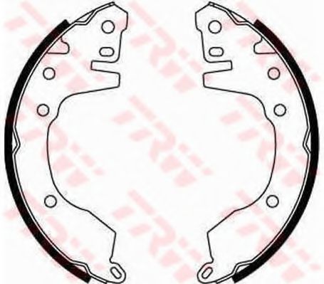 Тормозные колодки барабанные TRW GS8517
