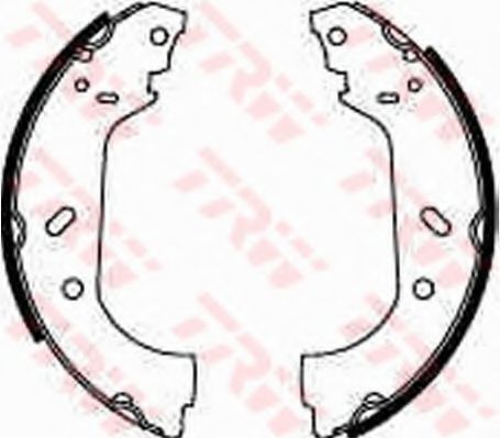 Тормозные колодки барабанные TRW GS8563