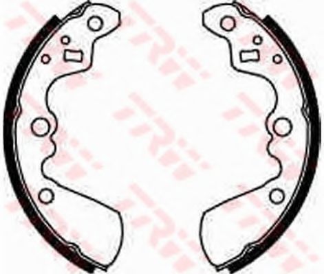 Тормозные колодки барабанные TRW GS8597