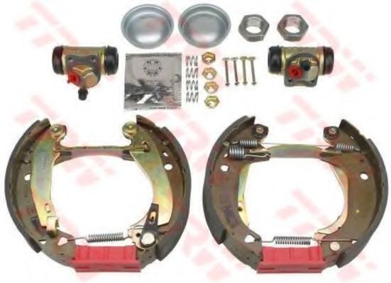 Тормозные колодки барабанные TRW GSK1016