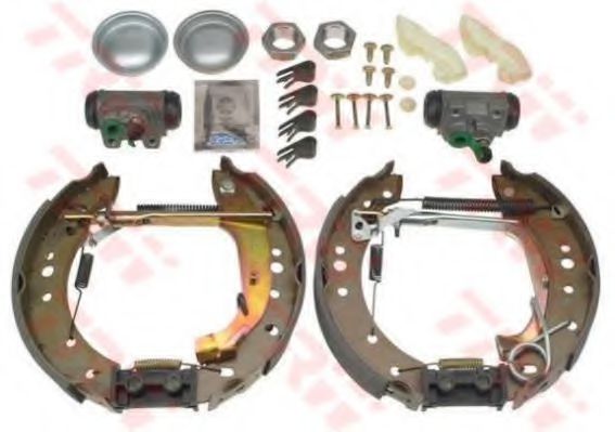 Тормозные колодки барабанные TRW GSK1069