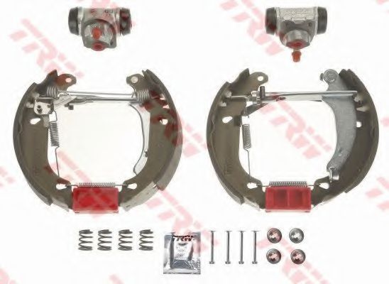 Тормозные колодки барабанные TRW GSK1070