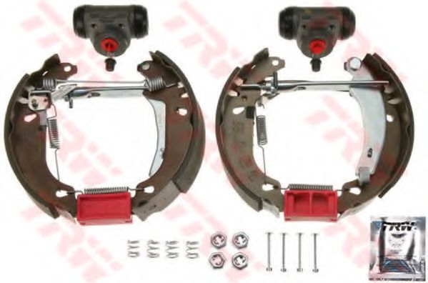 Тормозные колодки барабанные TRW GSK1080