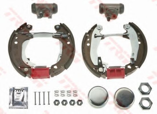 Тормозные колодки барабанные TRW GSK1142