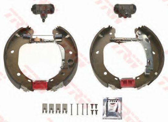 Тормозные колодки барабанные TRW GSK1151