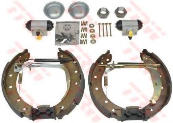 Тормозные колодки барабанные TRW GSK1255