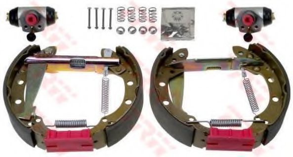 Тормозные колодки барабанные TRW GSK1461