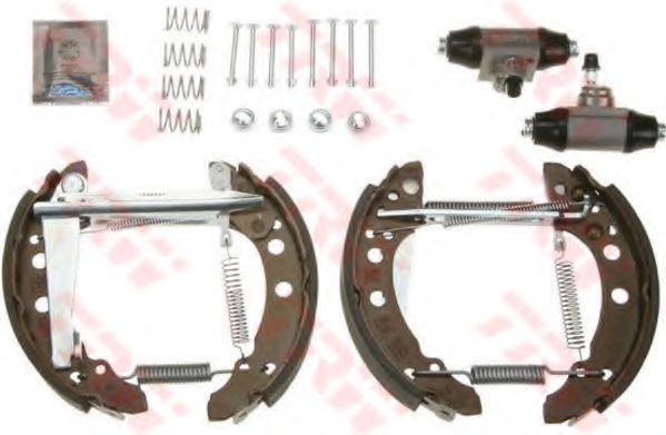 Тормозные колодки барабанные TRW GSK1507