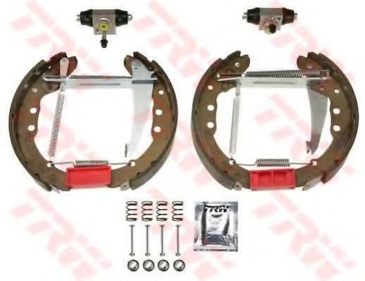 Тормозные колодки барабанные TRW GSK1508