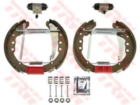 Тормозные колодки барабанные TRW GSK1516
