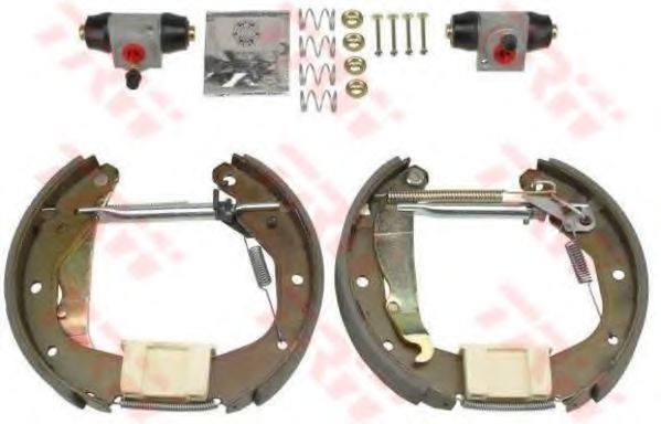 Тормозные колодки барабанные TRW GSK1621