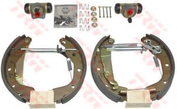 Тормозные колодки барабанные TRW GSK1623