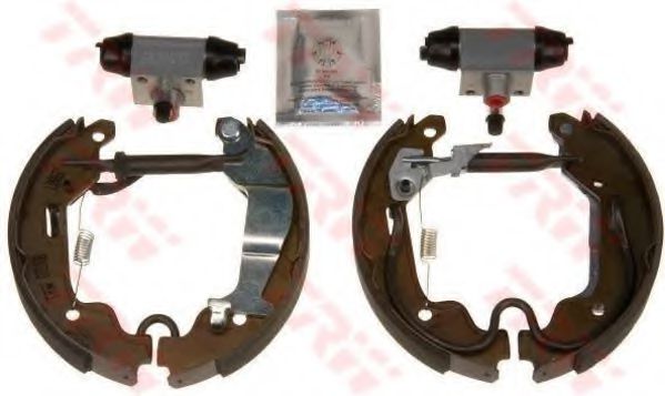 Тормозные колодки барабанные TRW GSK1688