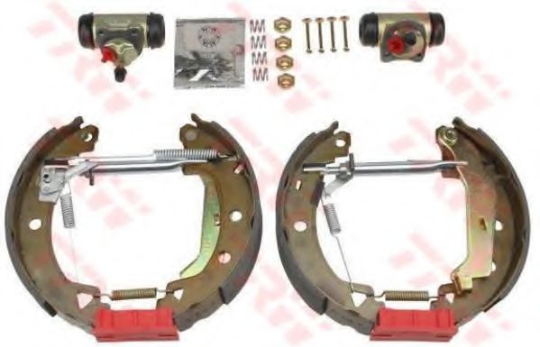 Тормозные колодки барабанные TRW GSK1702