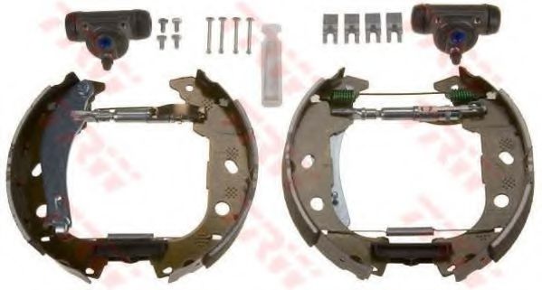 Тормозные колодки барабанные TRW GSK1761