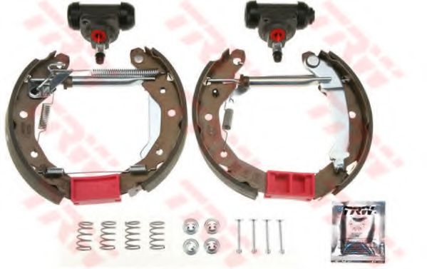 Тормозные колодки барабанные TRW GSK2603