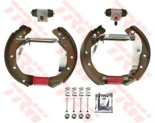 Тормозные колодки барабанные TRW GSK2604